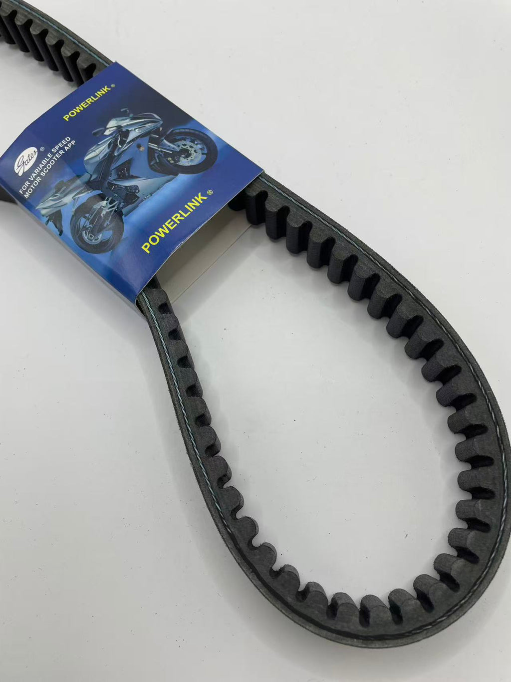 Gates PowerLink 875×24.5mm Single-Sided Cog CVT Belt OEM B65-E7641-00 B63-E7641-00 for Yamaha NMAX 125 155 Aerox Lexi Tricity 2020-2026