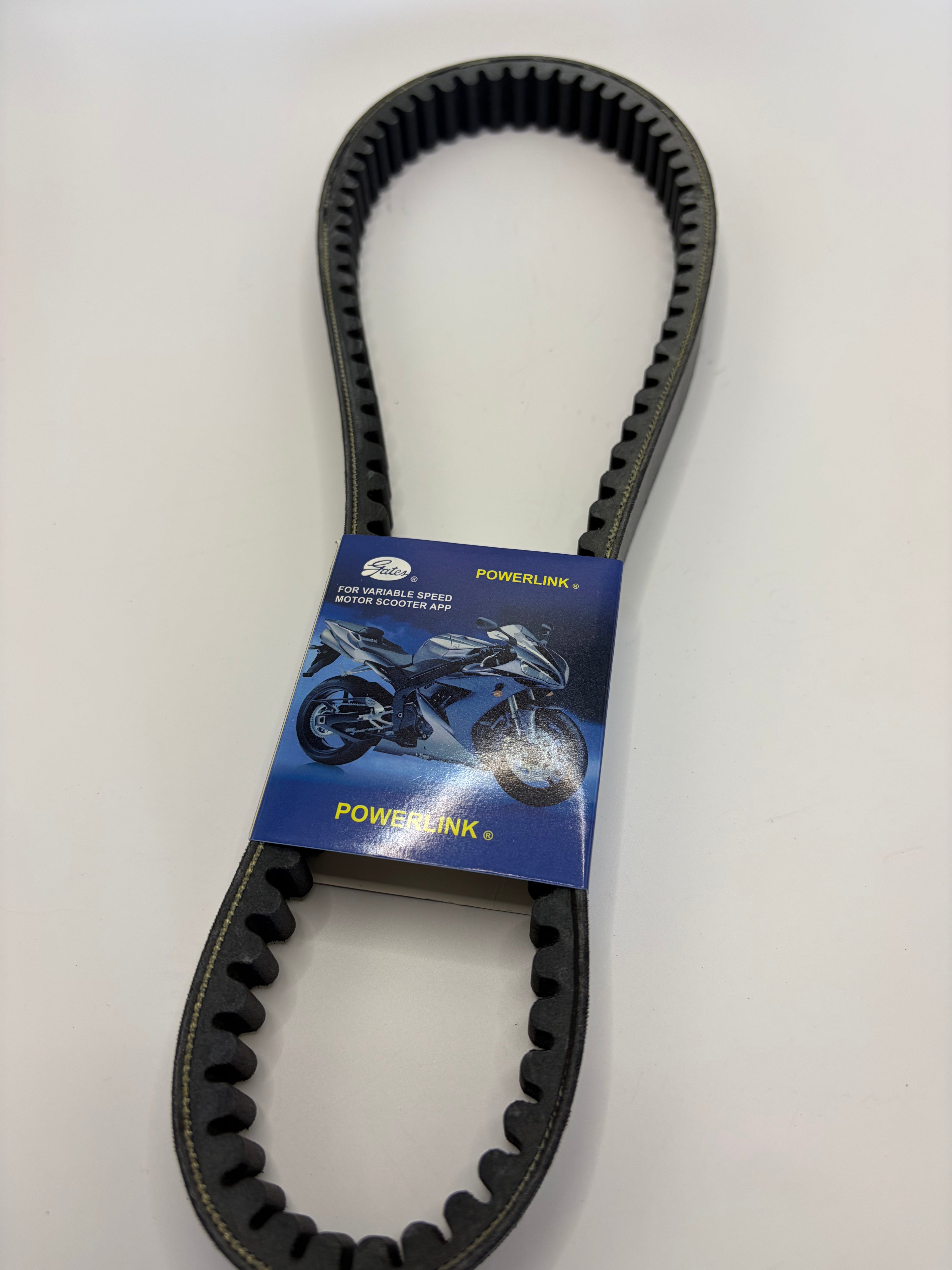 Gates PowerLink 871×23mm Single-Sided Cog CVT Belt 1BB-17641-00 for Yamaha XMAX 300 Majesty S 300 250-300cc Scooter 2015-2026