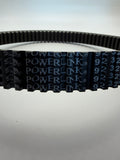 Gates PowerLink CVT Belt 912 32.5mm Double-Sided Cog, OEM 5KM-17641-00 P004000212000000 for Yamaha Grizzly Hisun ATV UTV