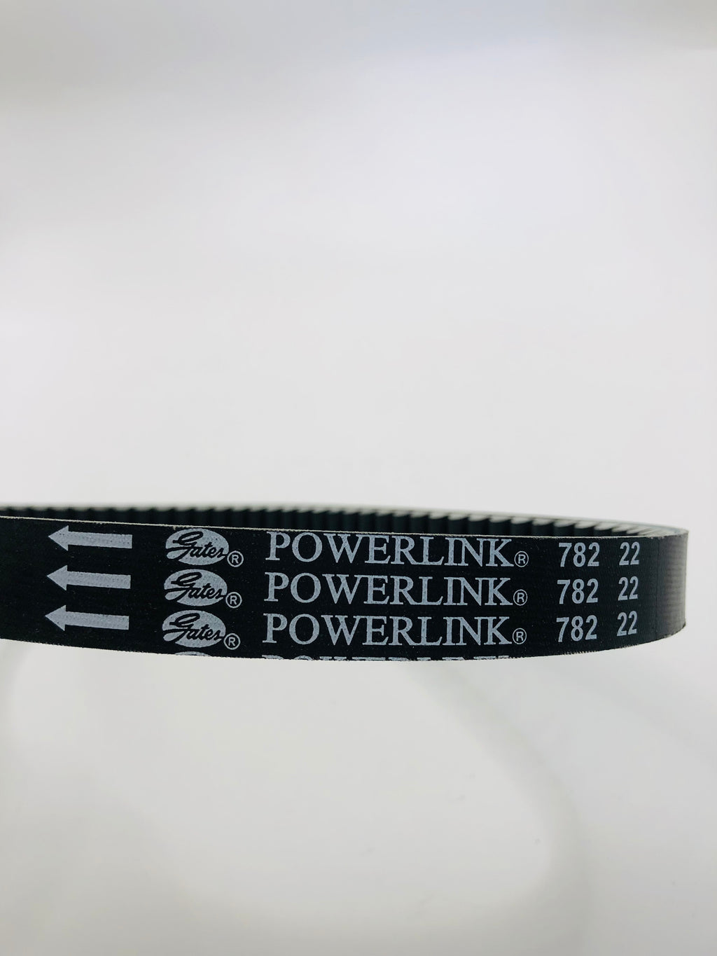 Gates PowerLink 782×22mm Single-Sided Cog CVT Belt 30° OEM 3303-782 for Arctic Cat 250 300 Linhai 125-160cc ATV
