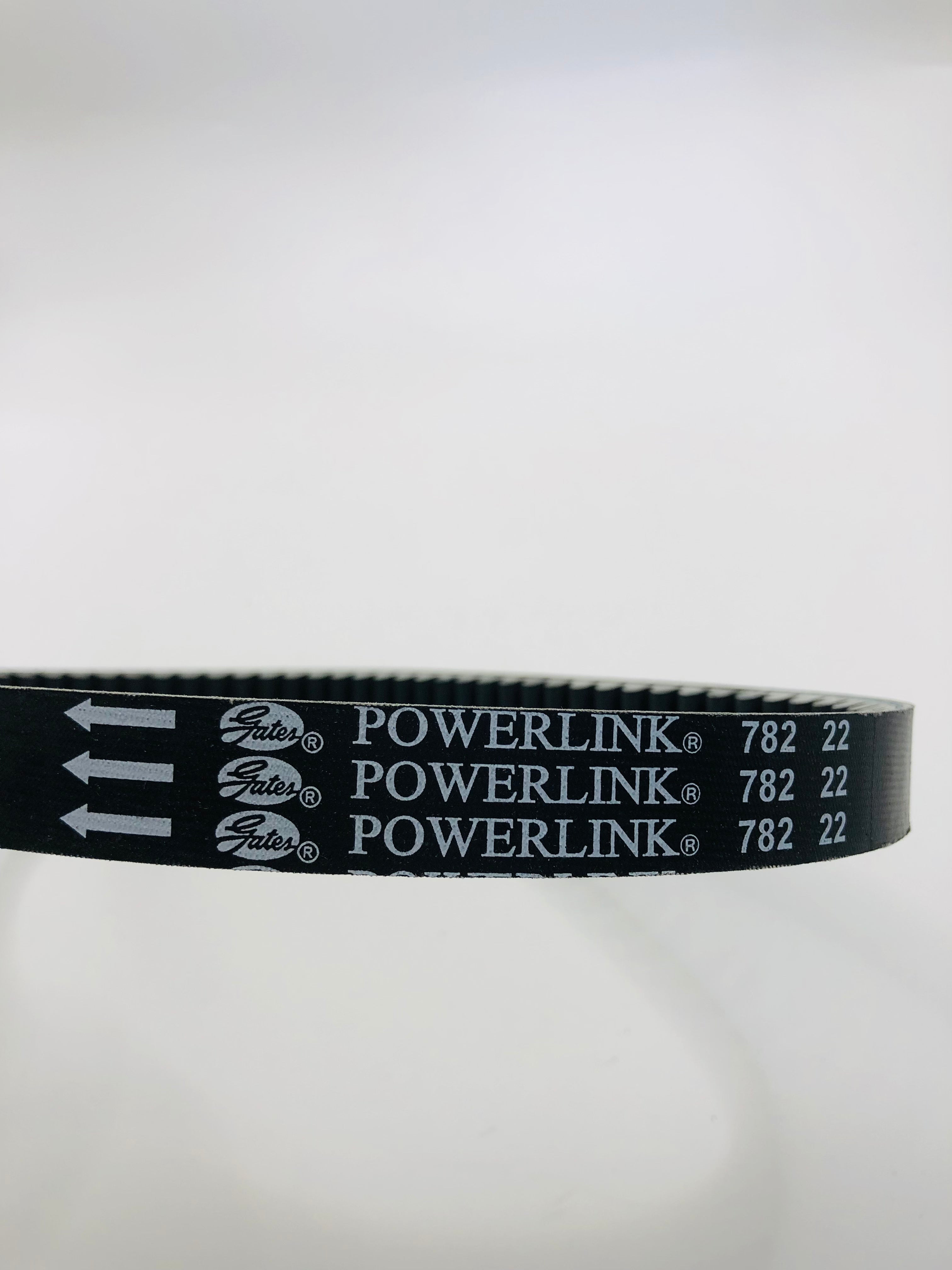 Gates PowerLink 782×22mm Single-Sided Cog CVT Belt 30° OEM 3303-782 for Arctic Cat 250 300 Linhai 125-160cc ATV