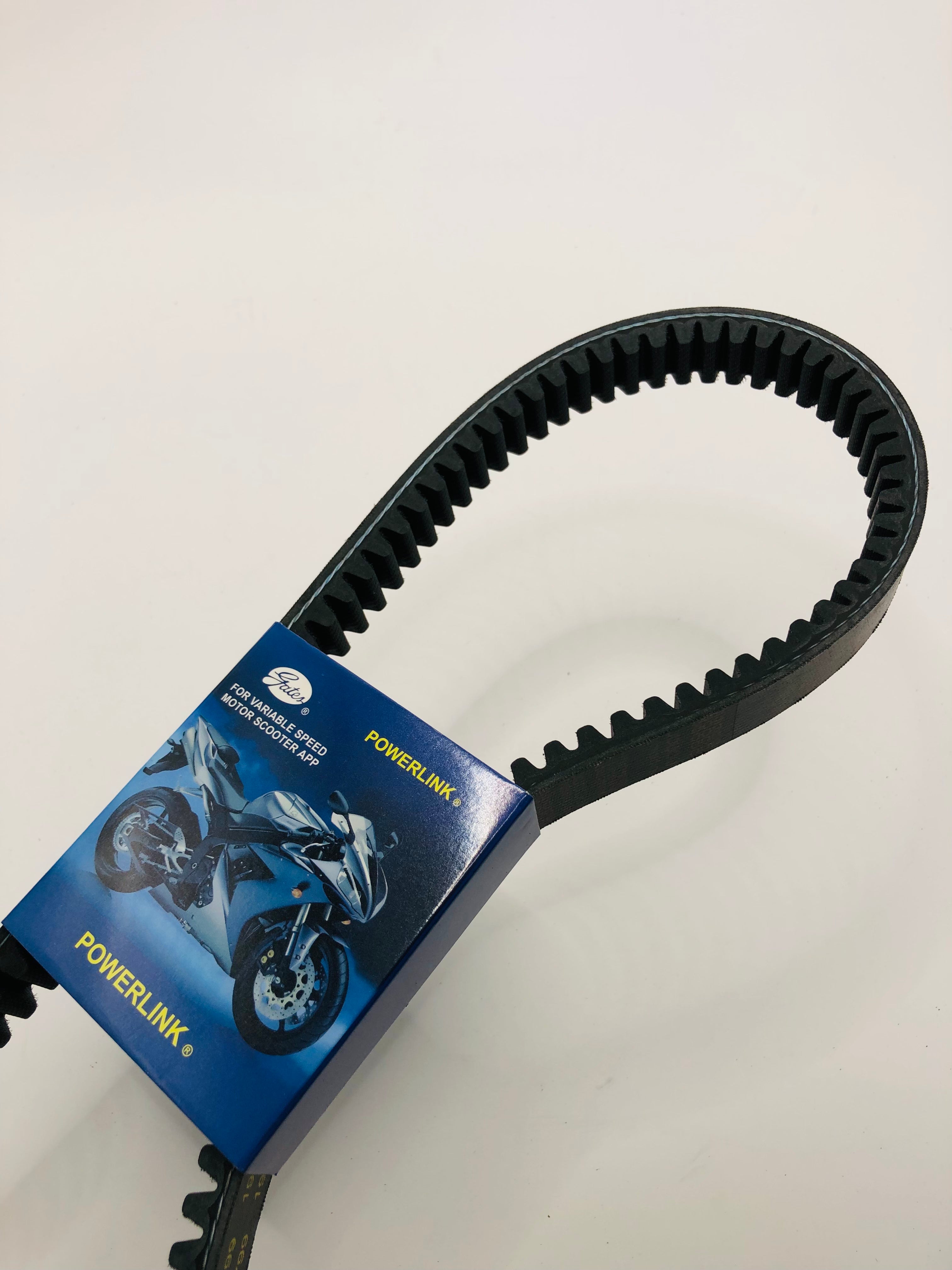 Gates PowerLink 799×19.4mm Single-Sided Cog CVT Belt OEM 23100-K44-V01 for Honda BeAT/Vario/Scoopy/Dio 110cc Scooter