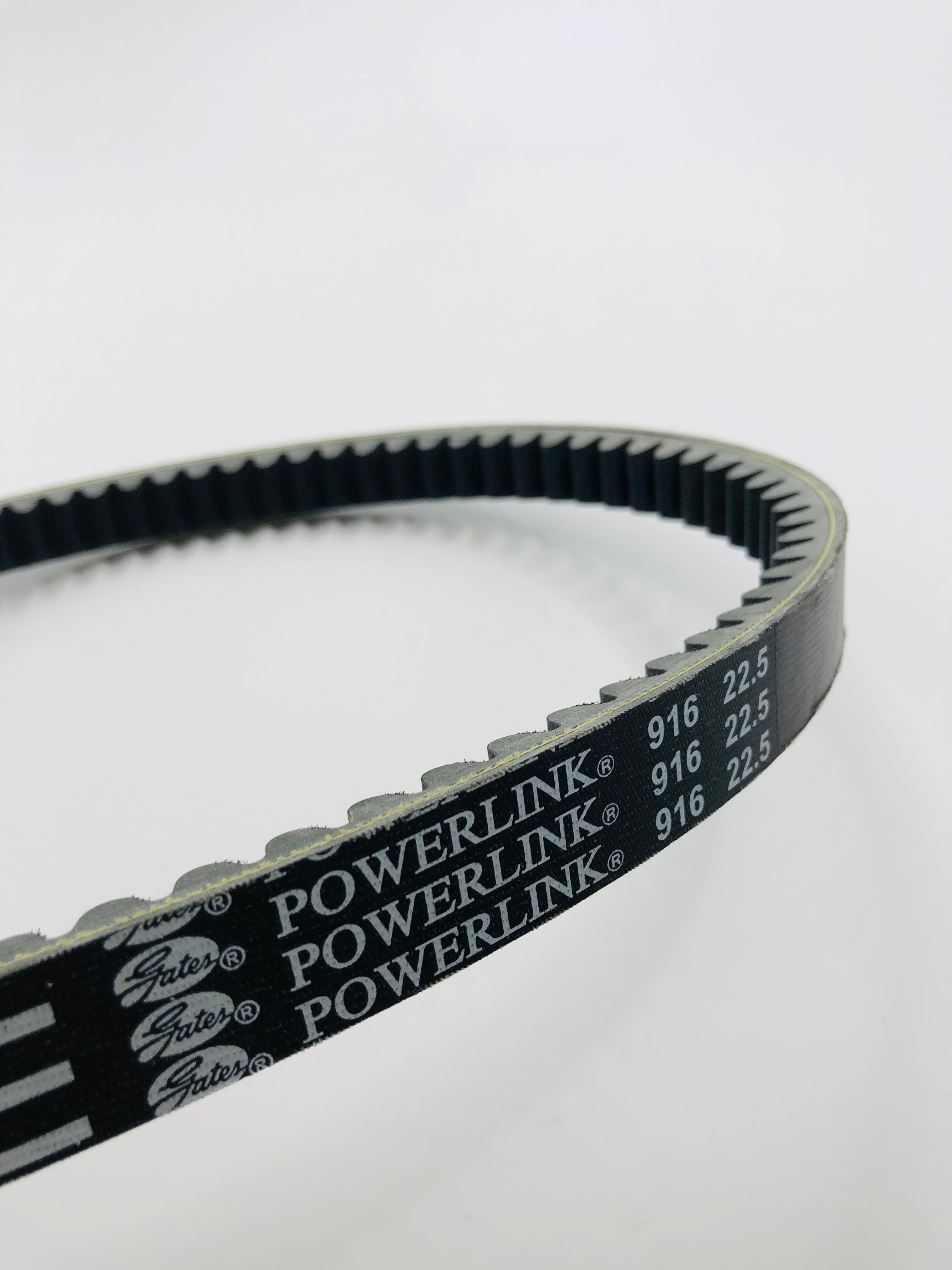 Gates PowerLink CVT Belt 916×22.5 Double-Sided Cog OEM 23100-K01-901 for Honda SH125 SH150