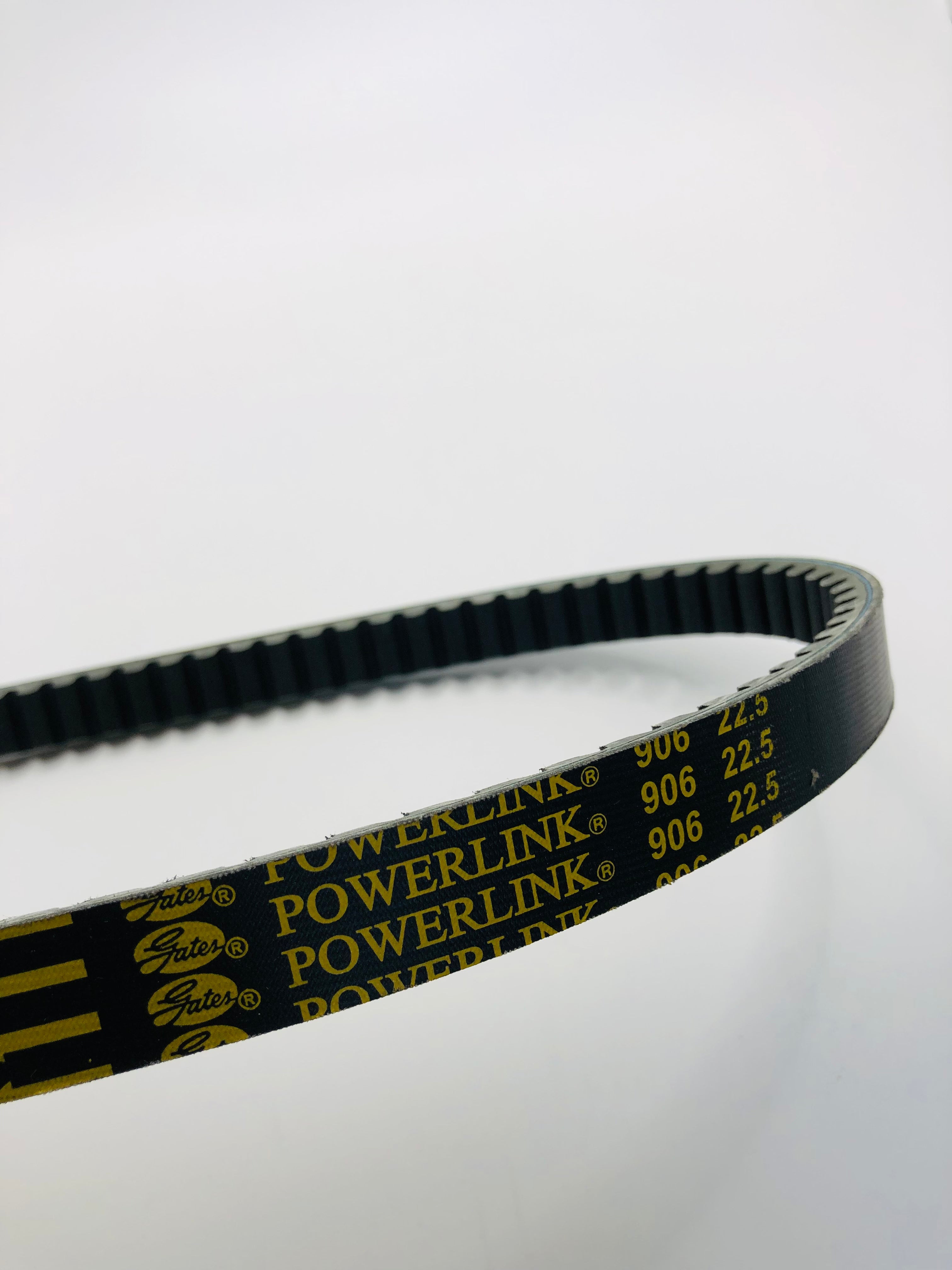 Gates PowerLink 906×22.5 Single-Sided Cog CVT Belt OEM 23100-KGG-9010 for Honda SH125 SH150 Scooter