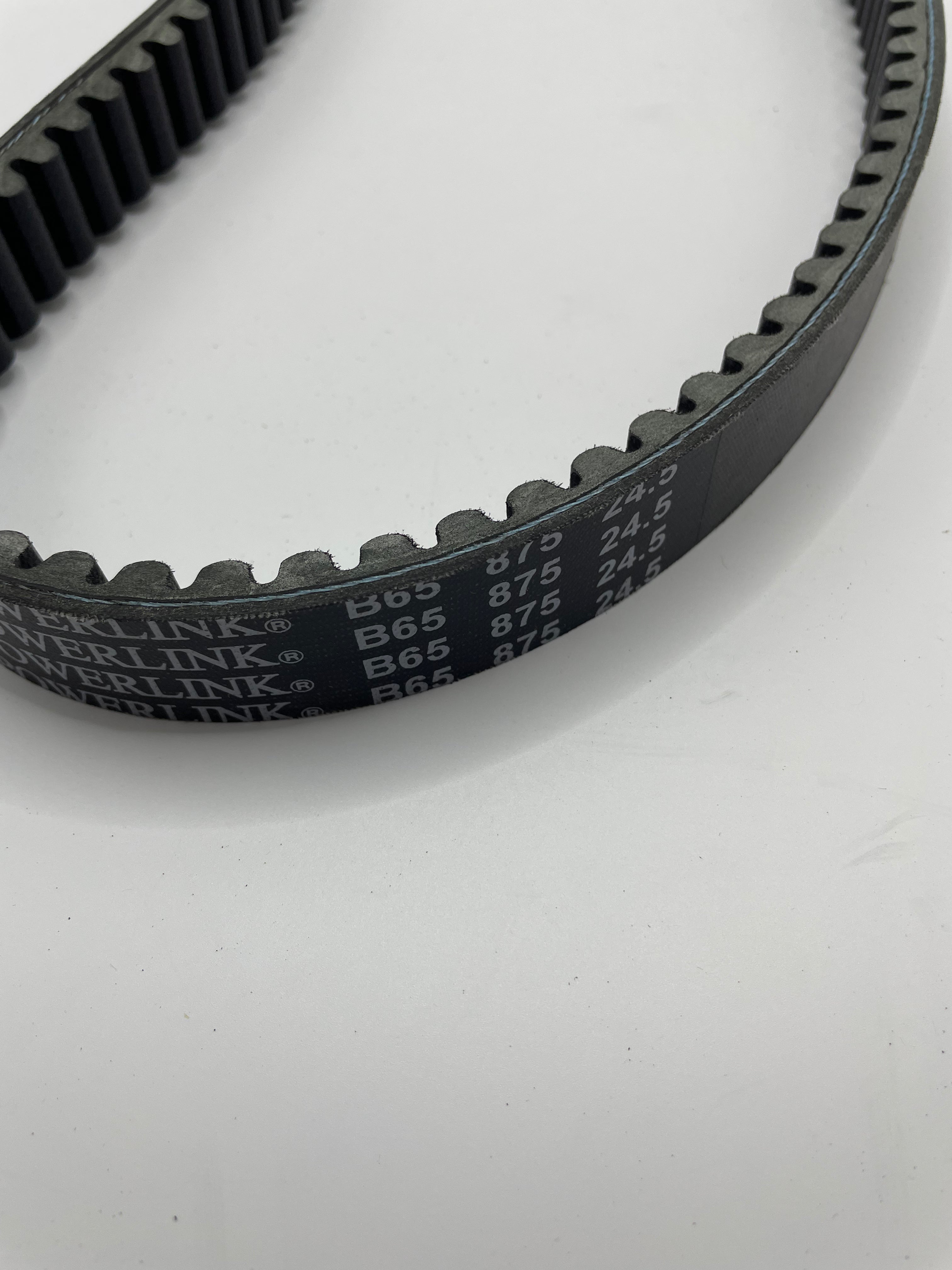 Gates PowerLink 875×24.5mm Single-Sided Cog CVT Belt OEM B65-E7641-00 B63-E7641-00 for Yamaha NMAX 125 155 Aerox Lexi Tricity 2020-2026