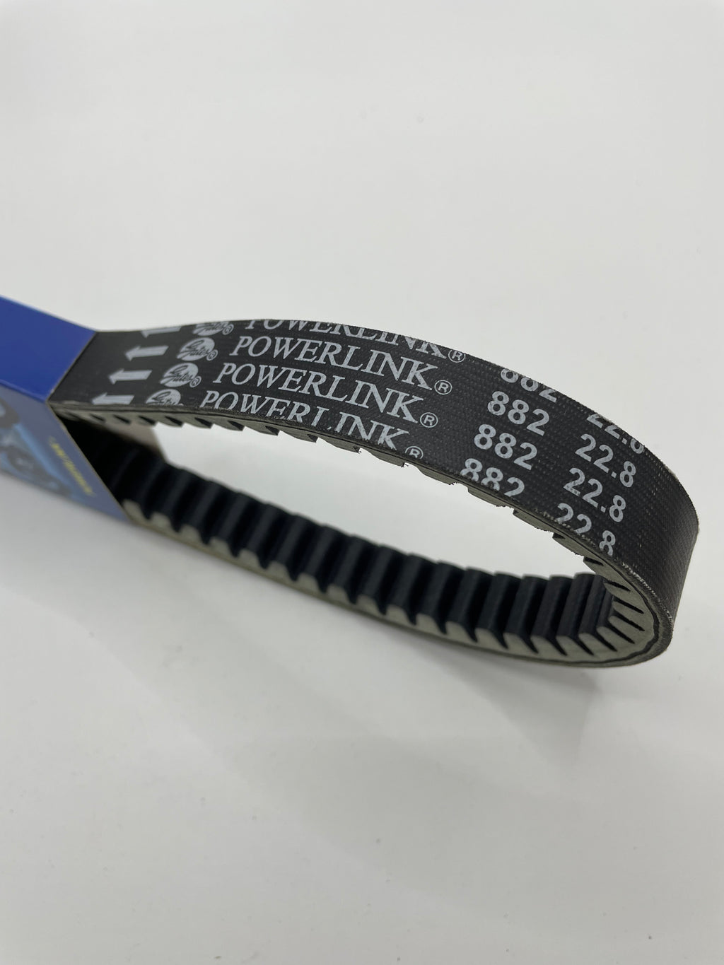 Gates PowerLink 882×22.8mm Single-Sided Cog CVT Belt 30° for Kymco Sym CFMOTO Hisun 200-250cc ATV CN250 GY6