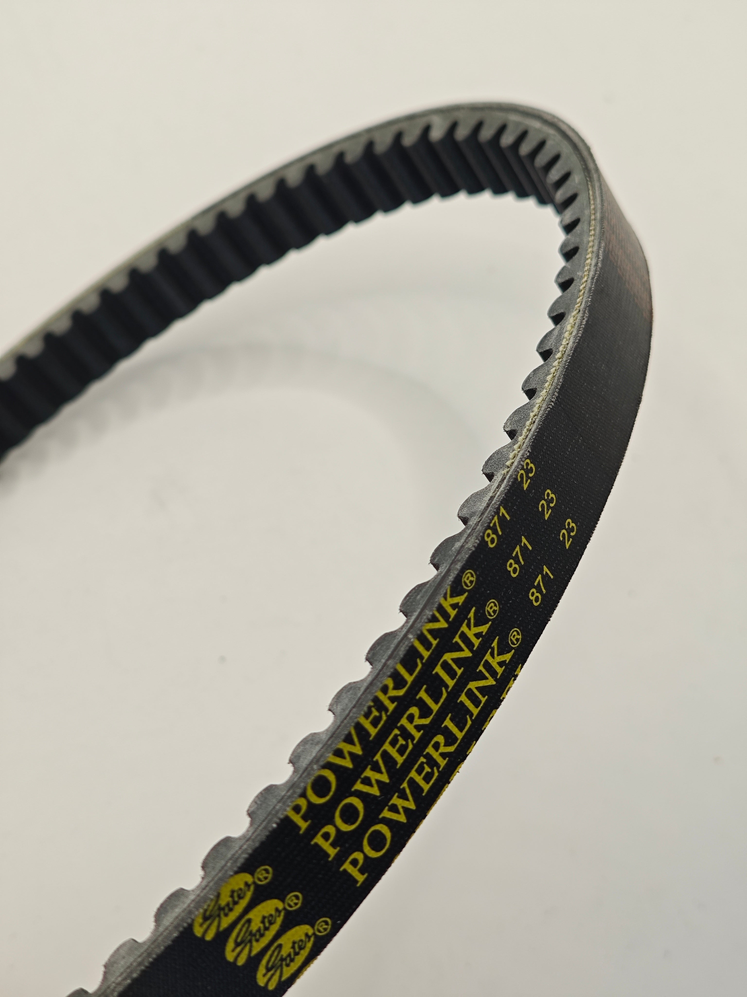 Gates PowerLink 871×23mm Single-Sided Cog CVT Belt 1BB-17641-00 for Yamaha XMAX 300 Majesty S 300 250-300cc Scooter 2015-2026