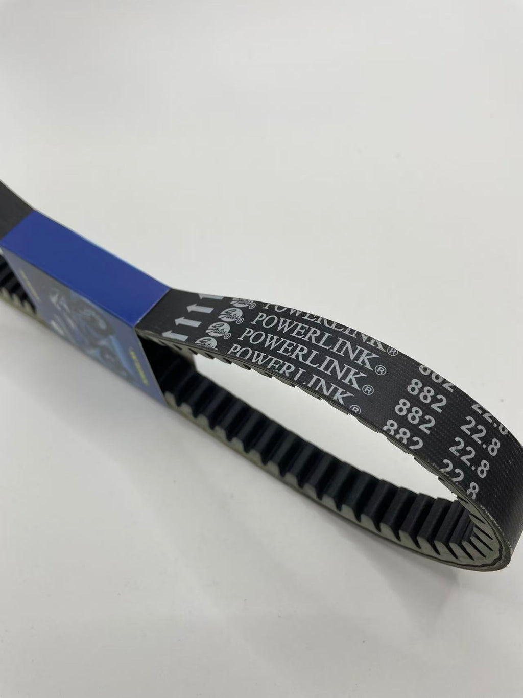 Gates PowerLink 882×22.8mm Single-Sided Cog CVT Belt 30° for Kymco Sym CFMOTO Hisun 200-250cc ATV CN250 GY6