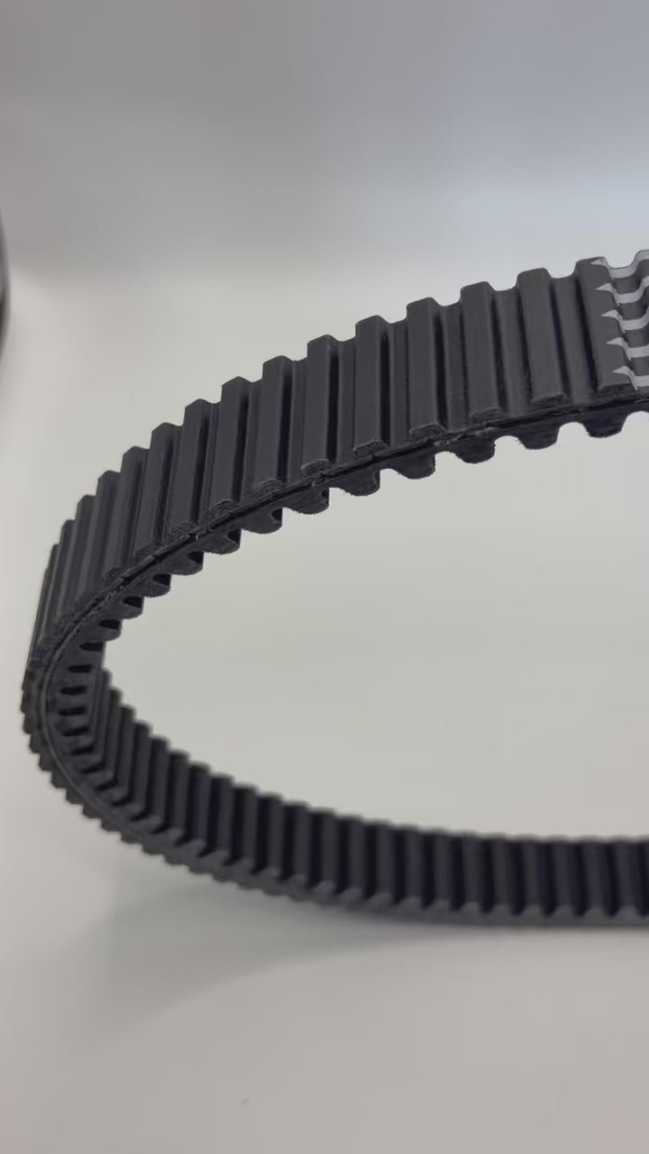 Gates PowerLink CVT Belt 912 32.5mm Double-Sided Cog, OEM 5KM-17641-00 P004000212000000 for Yamaha Grizzly Hisun ATV UTV